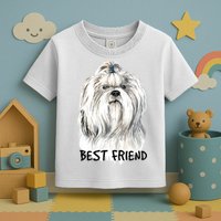 Shih Tzu Dog Toddler T-Shirt