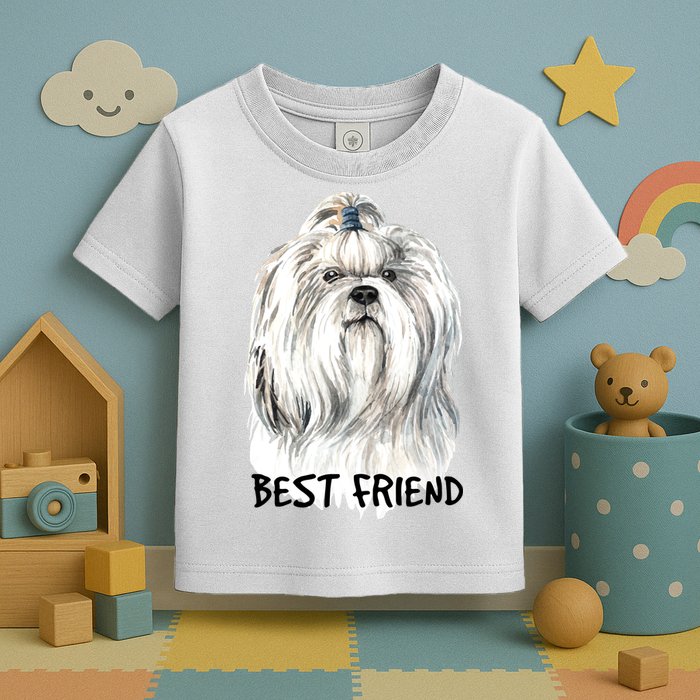 Shih Tzu Dog Toddler T-Shirt