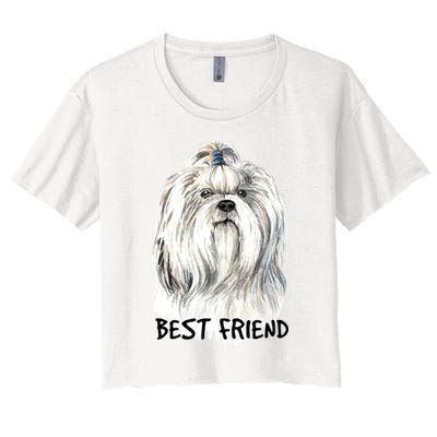 Shih Tzu Dog Crop Top