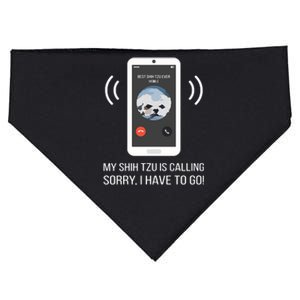 Shih Tzu Dog Long Sleeve Funny USA-Made Doggie Bandana