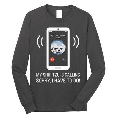 Shih Tzu Dog Long Sleeve Funny Long Sleeve Shirt