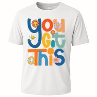State Testing Day Motivational Teacher Groovy You Got This Cooling Performance Crew T-Shirt
