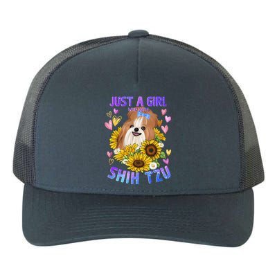 Shih Tzu Dog Lover Funny Cute Puppy Gift Yupoong Adult 5-Panel Trucker Hat