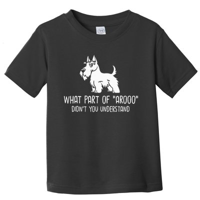 Scottish Terrier Dog Puppies Owner Lover Toddler T-Shirt