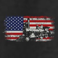 Steam Train Driver Trainspotting Locomotive 7 Panel Mesh Trucker Snapback Hat