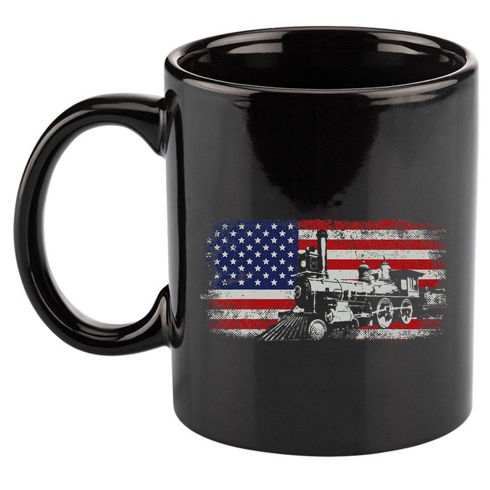 Steam Train Driver Trainspotting Locomotive 11oz C Handle Ceramic Mug