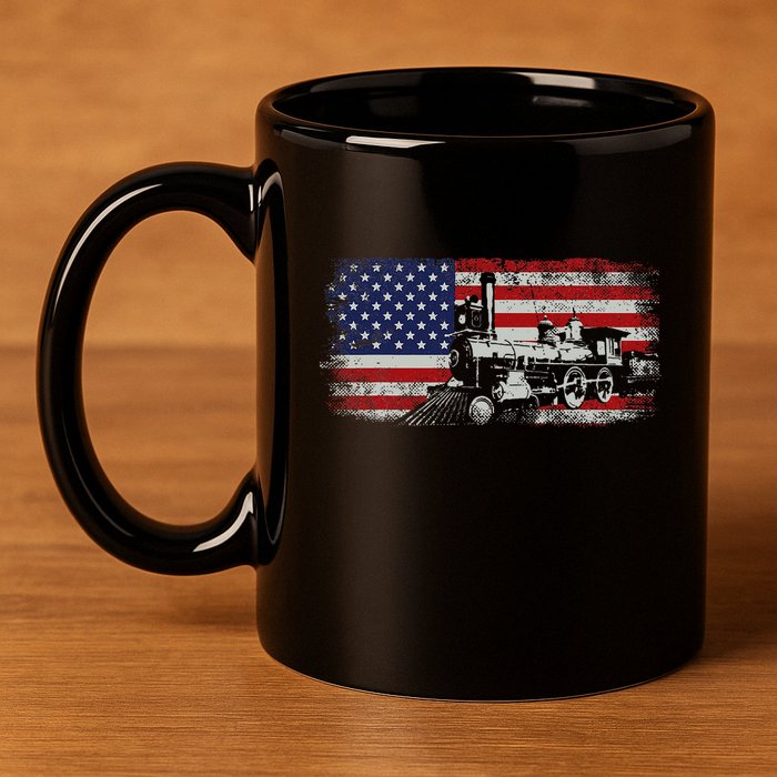 Steam Train Driver Trainspotting Locomotive 11oz C Handle Ceramic Mug
