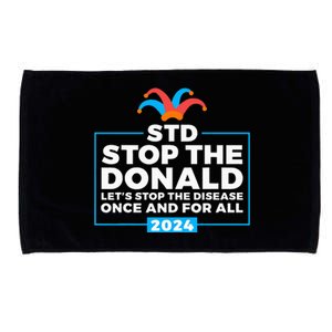 Stop The Donald Anti Trump Democrat Voter Microfiber Hand Towel