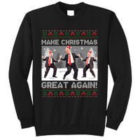 Santa Trump Dance Make Christmas Great Again Ugly Sweater Sweatshirt Sweatshirt