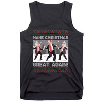 Santa Trump Dance Make Christmas Great Again Ugly Sweater Sweatshirt Tank Top