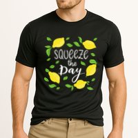 Squeeze The Day Lemons Quote Performance Shirt