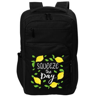 Squeeze The Day Lemons Quote Impact Tech Backpack