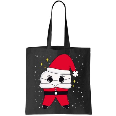 Santa Tooth Dentist Christmas Gift Bag