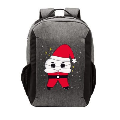 Santa Tooth Dentist Christmas Gift Vector Backpack