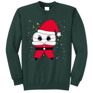 Santa Tooth Dentist Christmas Gift Sweatshirt