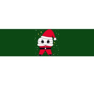 Santa Tooth Dentist Christmas Gift Bumper Sticker