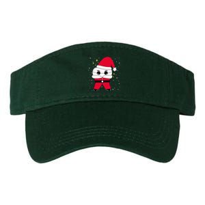 Santa Tooth Dentist Christmas Gift Valucap Bio-Washed Visor