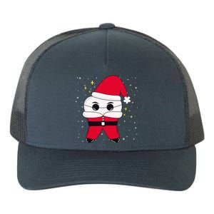 Santa Tooth Dentist Christmas Gift Yupoong Adult 5-Panel Trucker Hat