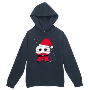 Santa Tooth Dentist Christmas Gift Urban Pullover Hoodie