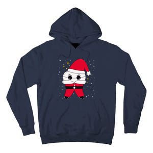 Santa Tooth Dentist Christmas Gift Tall Hoodie