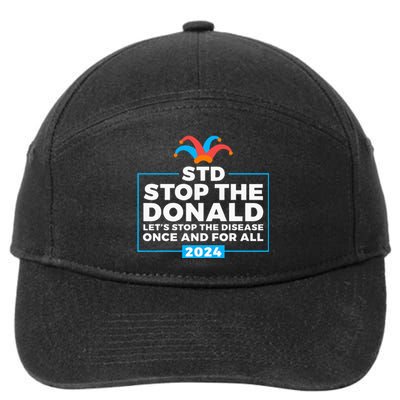 Stop The Donald Anti Trump Democrat Voter 7-Panel Snapback Hat