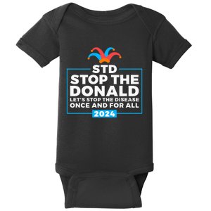 Stop The Donald Anti Trump Democrat Voter Baby Bodysuit