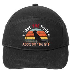 Save The Dogs Abolish The Atf 7-Panel Snapback Hat