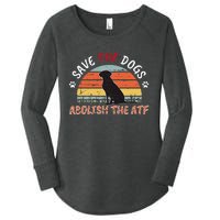 Save The Dogs Abolish The Atf Women's Perfect Tri Tunic Long Sleeve Shirt