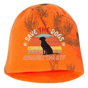 Save The Dogs Abolish The Atf Kati - Camo Knit Beanie