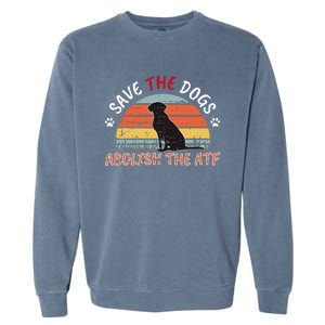 Save The Dogs Abolish The Atf Garment-Dyed Sweatshirt