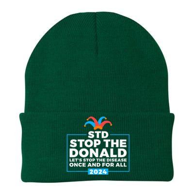 Stop The Donald Anti Trump Democrat Voter Knit Cap Winter Beanie