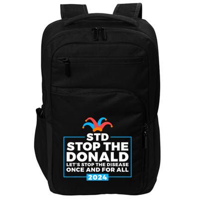 Stop The Donald Anti Trump Democrat Voter Impact Tech Backpack