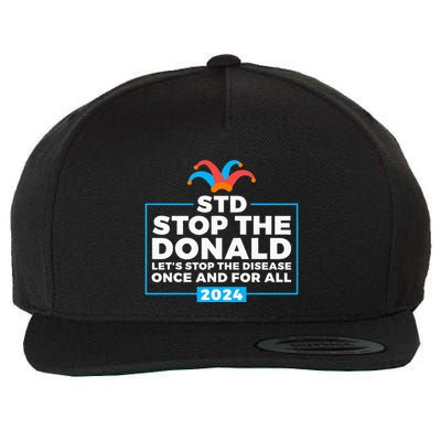 Stop The Donald Anti Trump Democrat Voter Wool Snapback Cap