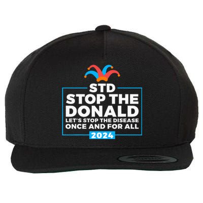 Stop The Donald Anti Trump Democrat Voter Wool Snapback Cap