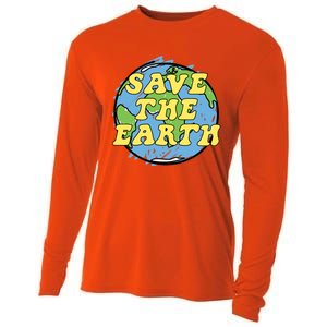 Save The Earth Gift Cooling Performance Long Sleeve Crew