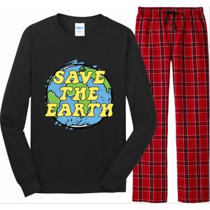 Save The Earth Gift Long Sleeve Pajama Set