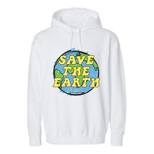 Save The Earth Gift Garment-Dyed Fleece Hoodie