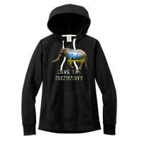 Save The Elephants Women's Fleece Hoodie