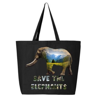 Save The Elephants 25L Jumbo Tote