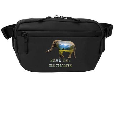 Save The Elephants Crossbody Pack