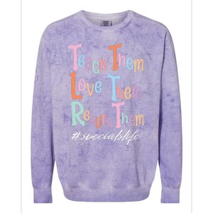 Specials Teacher Encore Colorblast Crewneck Sweatshirt