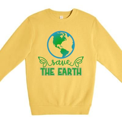 Save The Earth Premium Crewneck Sweatshirt