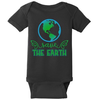 Save The Earth Baby Bodysuit