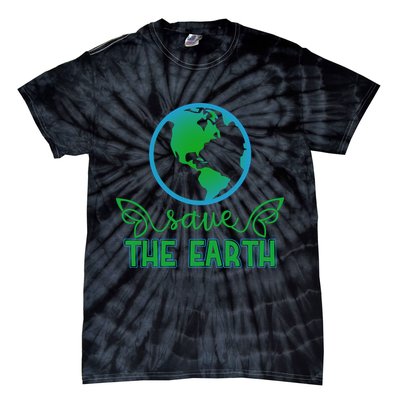 Save The Earth Tie-Dye T-Shirt