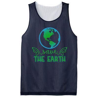 Save The Earth Mesh Reversible Basketball Jersey Tank