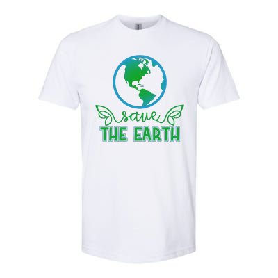 Save The Earth Softstyle® CVC T-Shirt