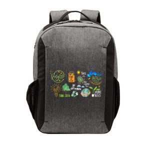 Save The Earth Day Restore Save The Planet Funny Eco Energy Cute Gift Vector Backpack