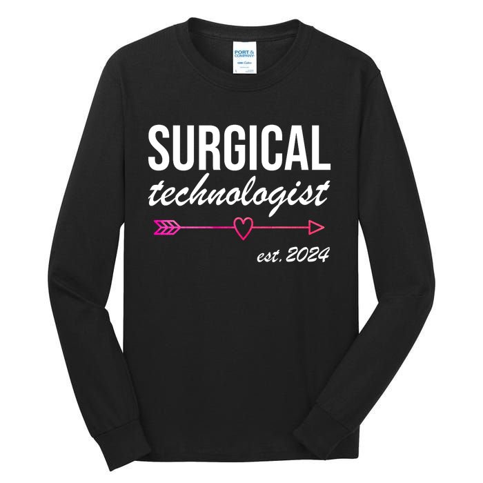 Surgical Technologist Est 2024 Tall Long Sleeve T-Shirt