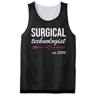 Surgical Technologist Est 2024 Mesh Reversible Basketball Jersey Tank