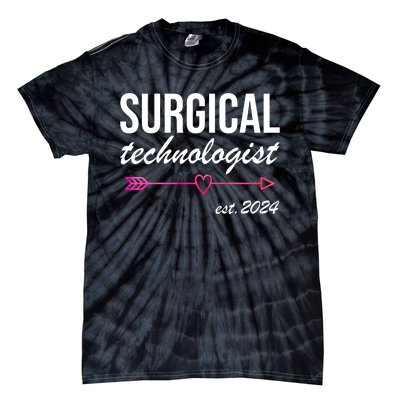 Surgical Technologist Est 2024 Tie-Dye T-Shirt